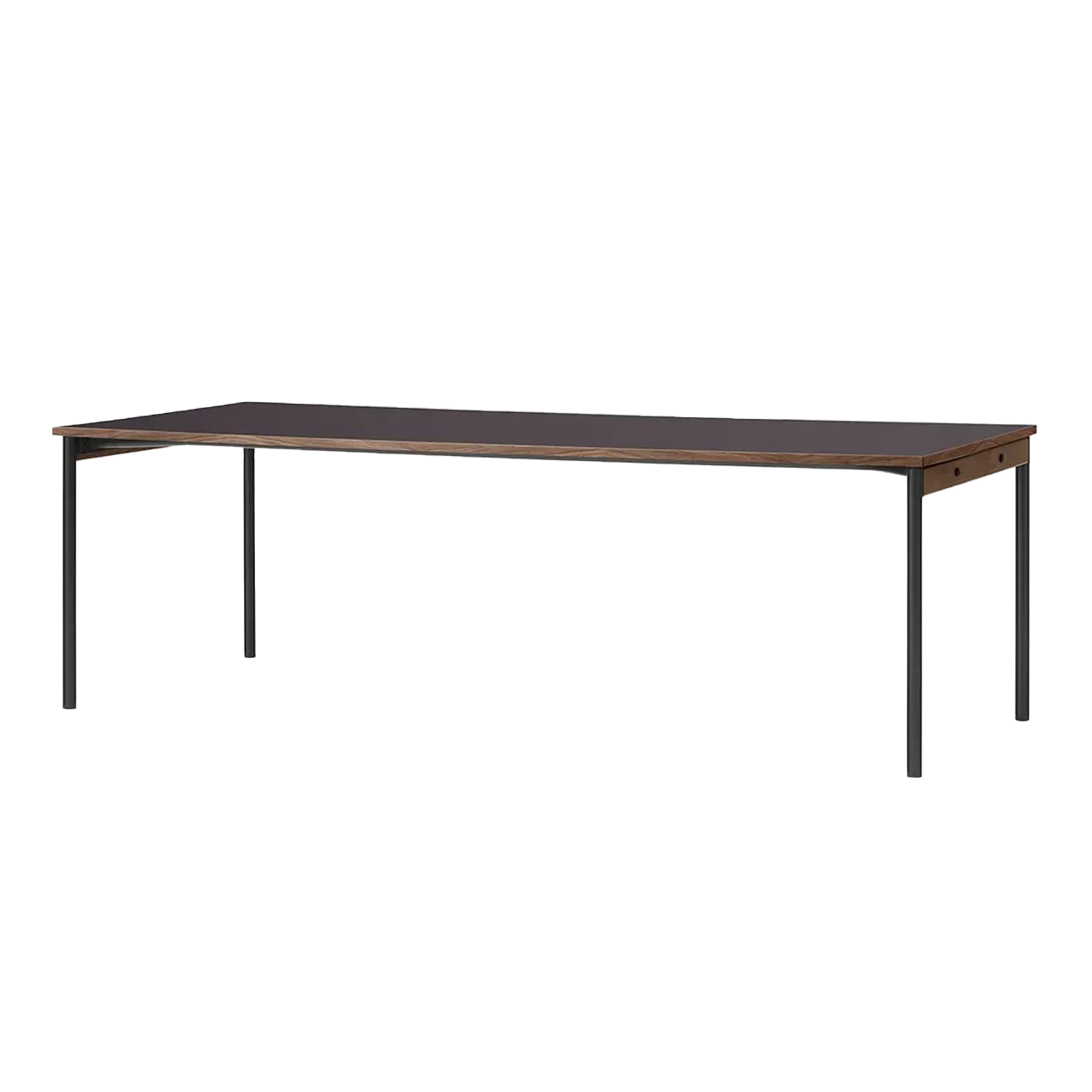 Audo Copenhagen Co Table Konferenztisch 240x100cm Black, laminate terra