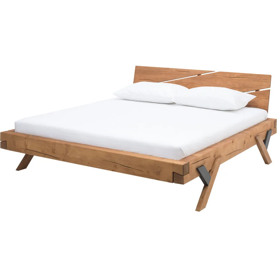 Bett Liara natur Fichtenholz 140 x 200 cm