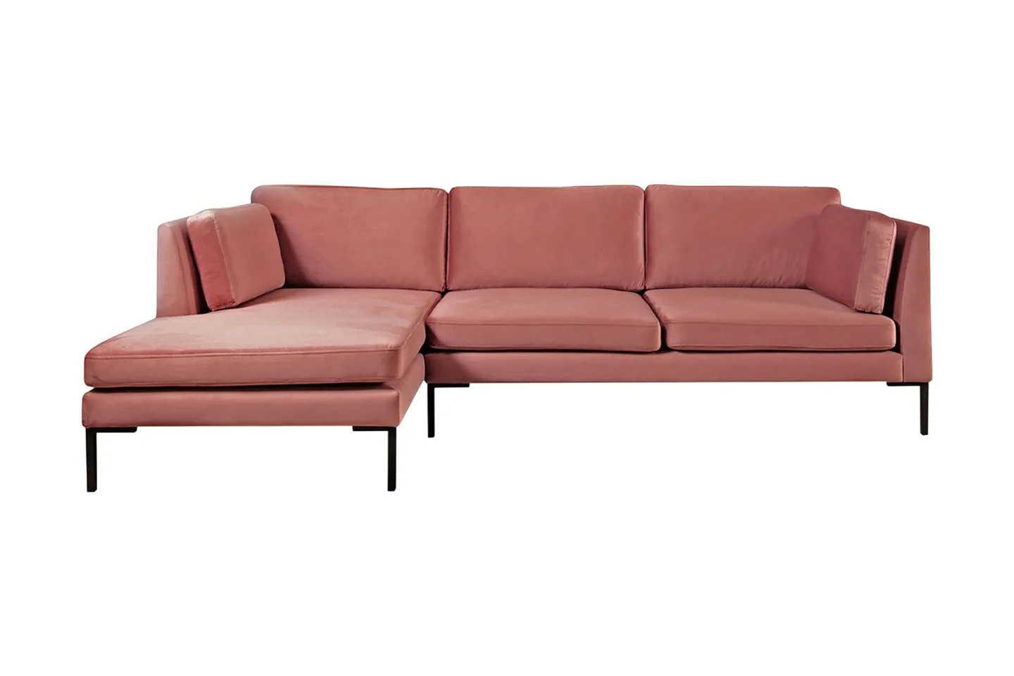 Ocean Hörnsoffa Vänster - Rosa