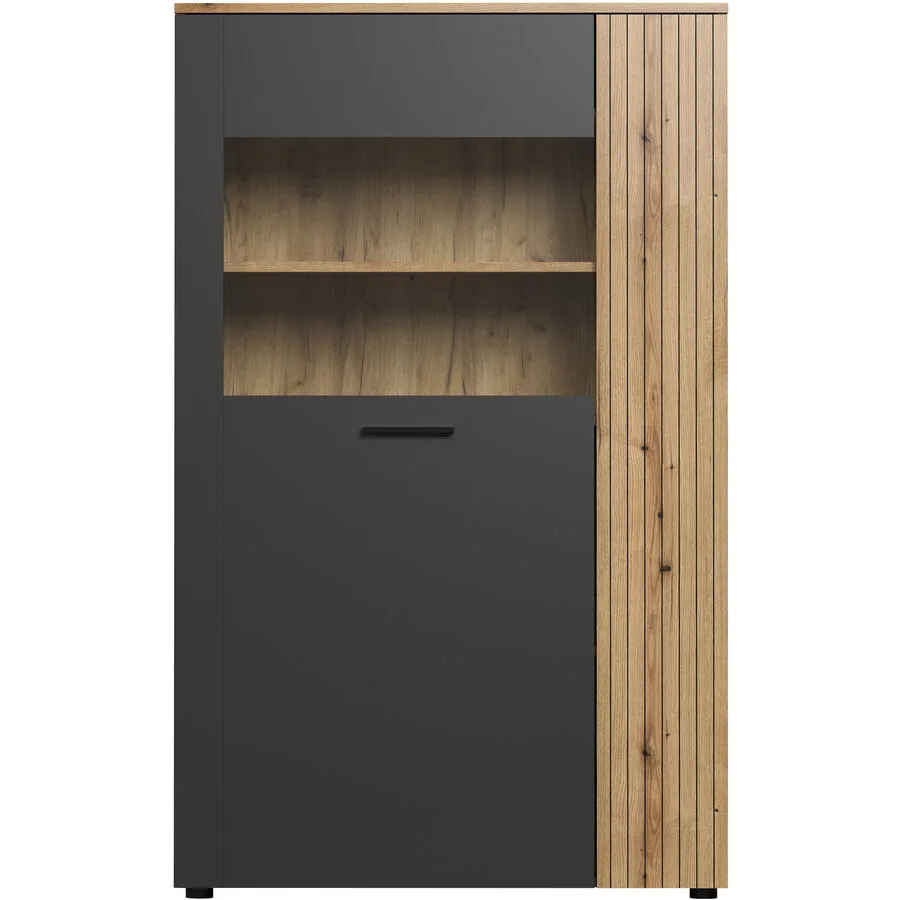 TV-Möbel Nimda anthrazit Holzwerkstoff B 90 cm
