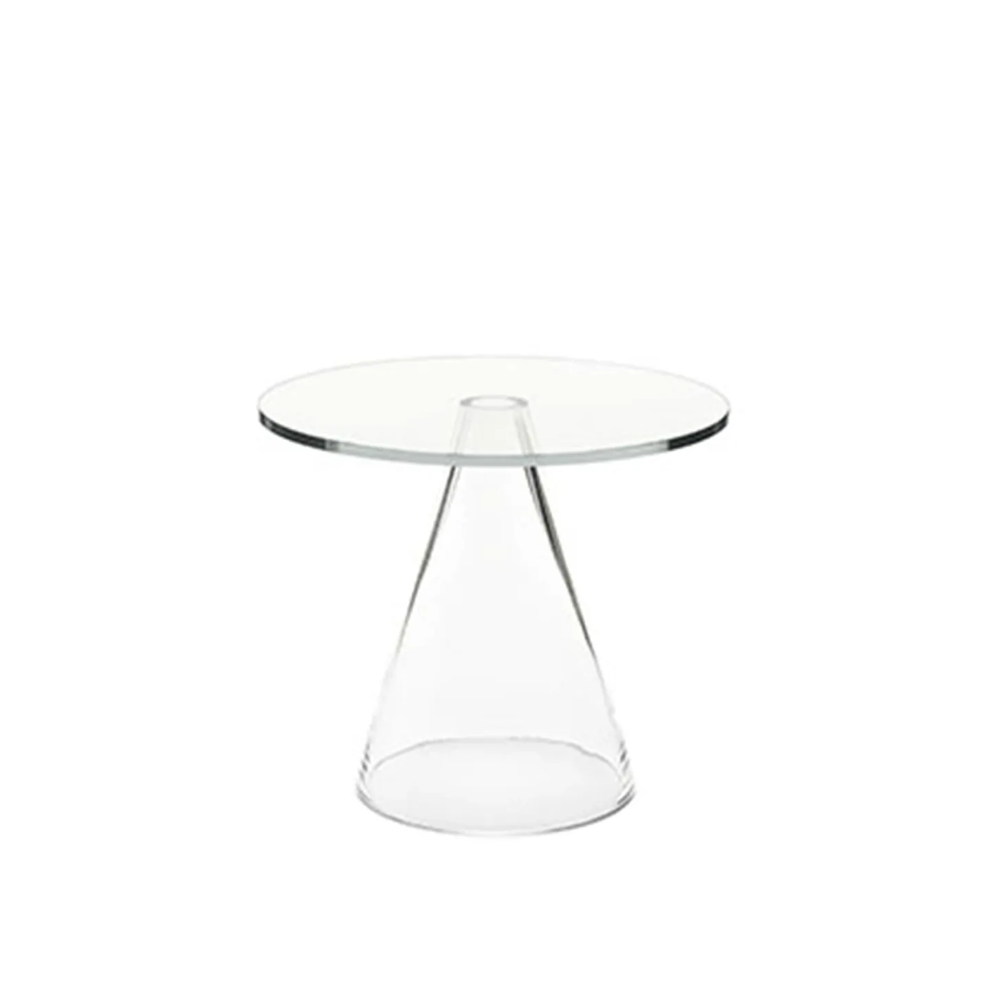 Massproductions - Sander Table SA-01 - Sidobord - Chris Martin - Transparent - Glas