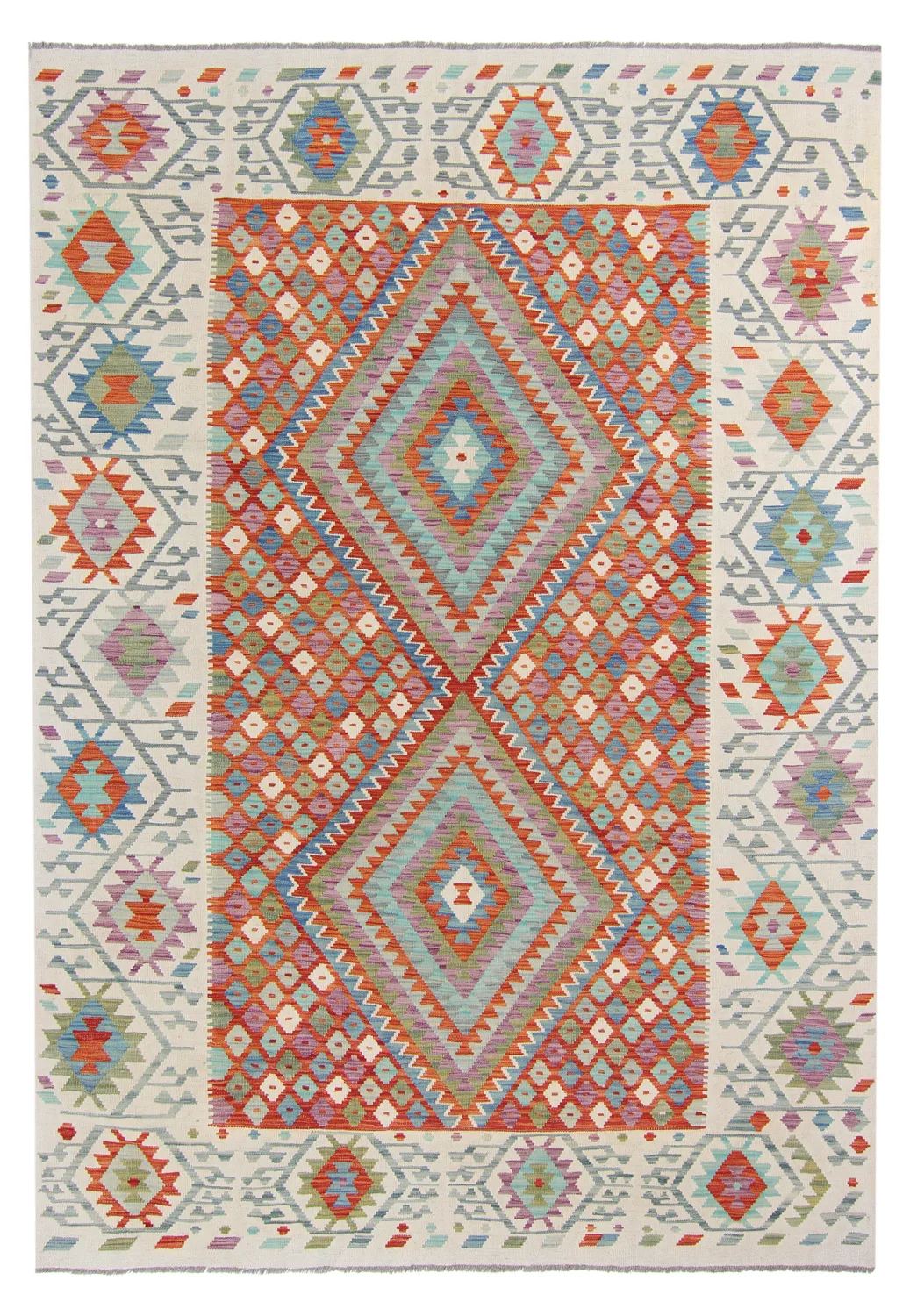 Orientalsk kelimteppe 299 x 211 cm (Størrelse: 299 x 211 cm)