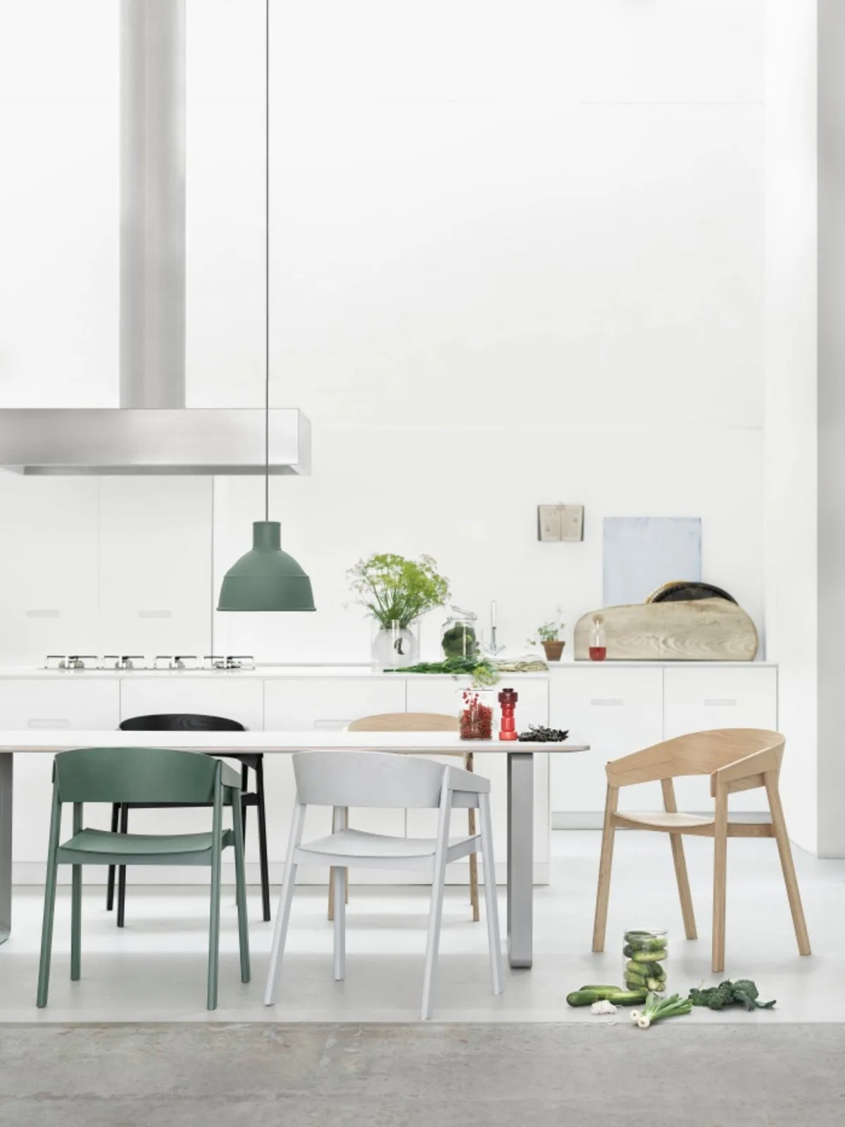 Unfold Pendel Orange - Muuto - Stue - Design - Plast