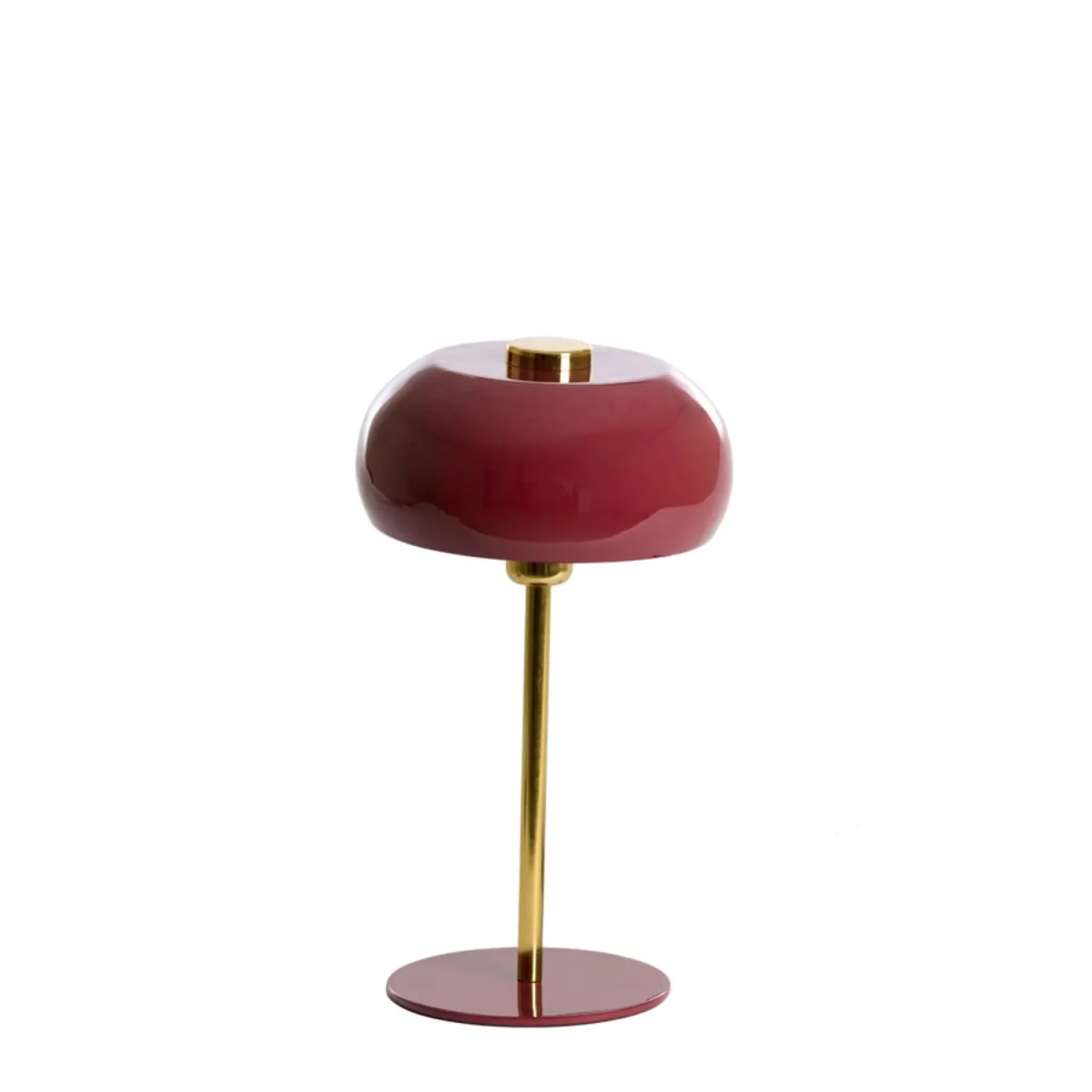 Light & Living - Surin 40cm - Bordslampa - Vinröd