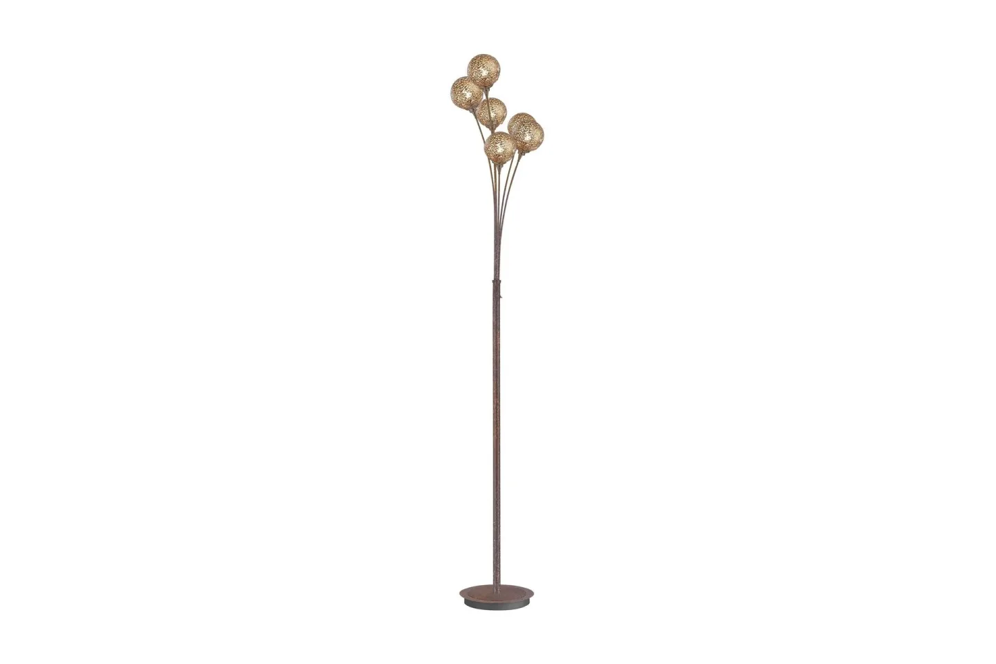 Sheree Golvlampa - Orange/Koppar