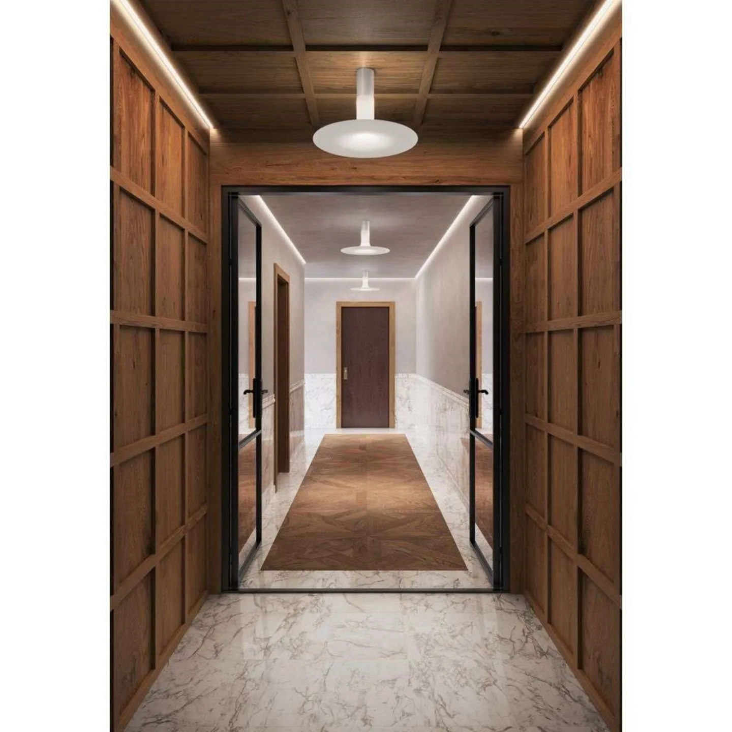 Louis 48 Taklampe White - KDLN - Metall