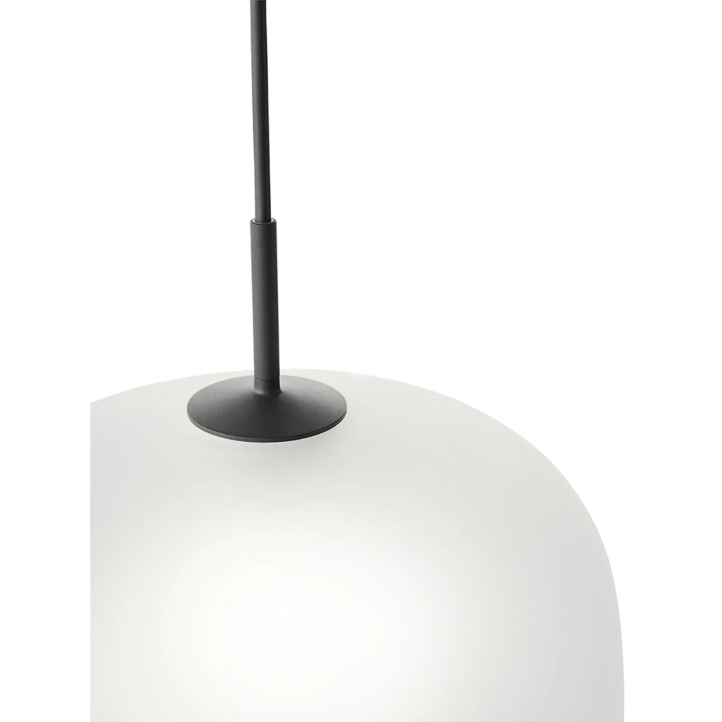 Rime Taklampa Ø37 White/Black - Muuto - Matsal - Glas