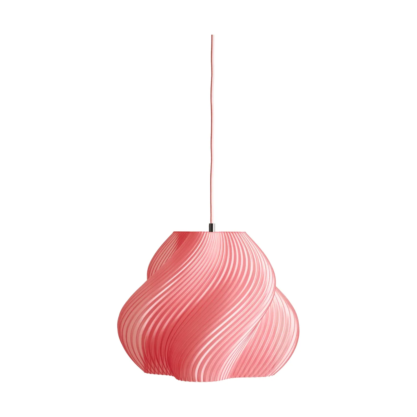 Crème Atelier Soft Serve Pendelleuchte Peach sorbet-chrome, 03, 30 cm