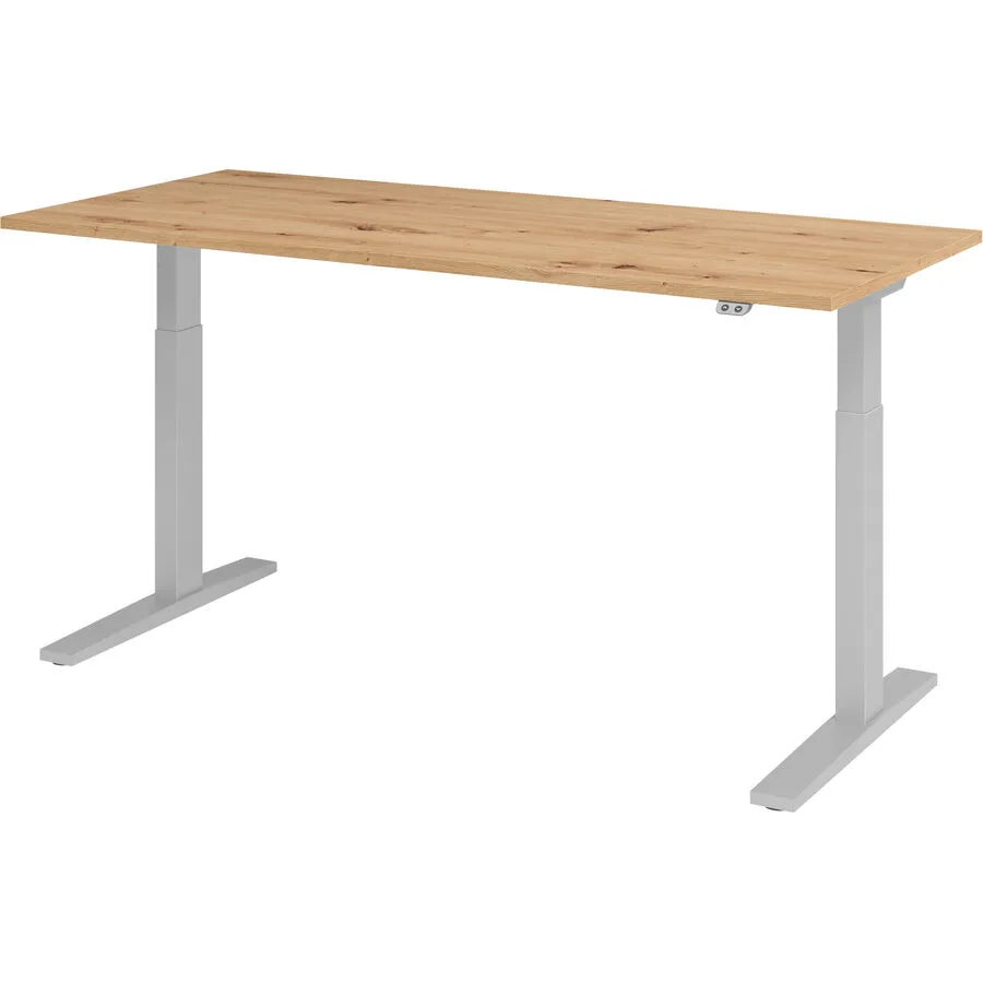 Schreibtisch Office Asteiche Holzwerkstoff B 180 T 80 cm