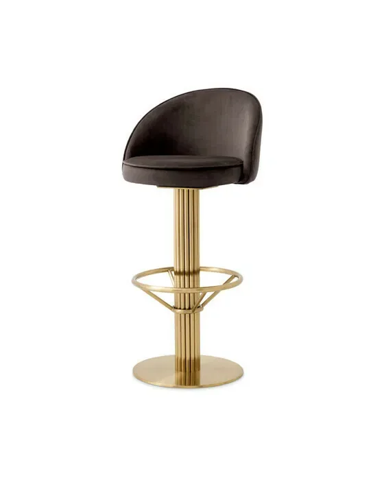 Dorland Bar Stool Roche Dark Grey
