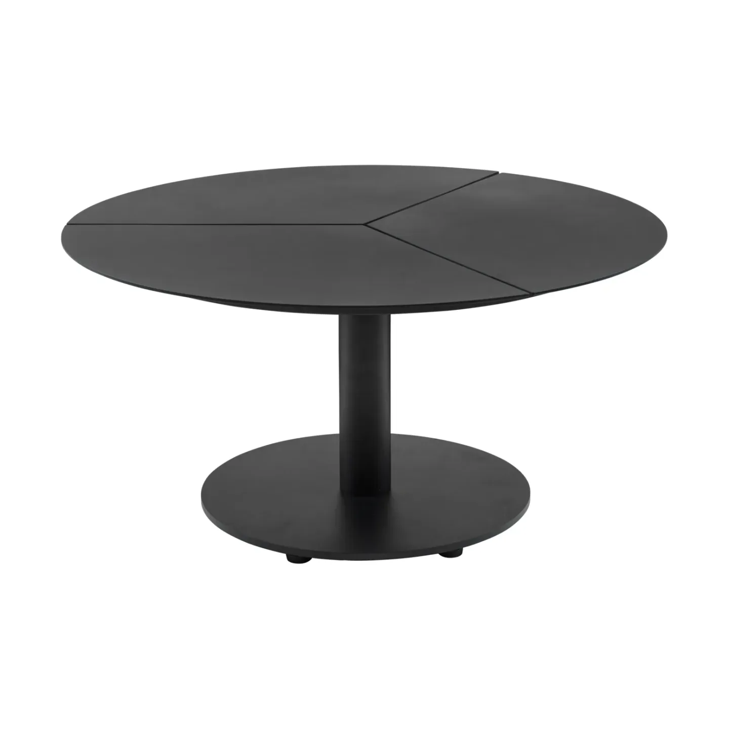 Brafab Peace soffbord Svart, Ø80x46 cm