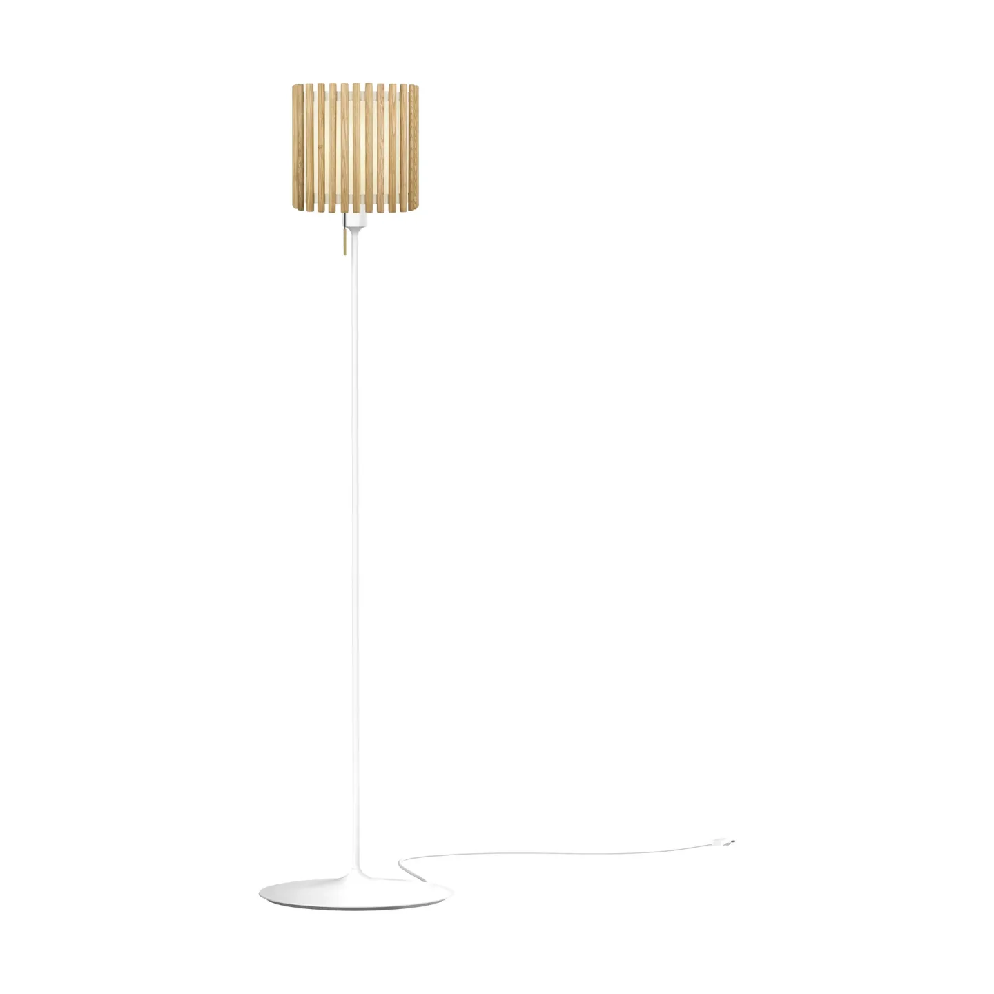 Umage Komorebi golvlampa medium Square oak-Vit