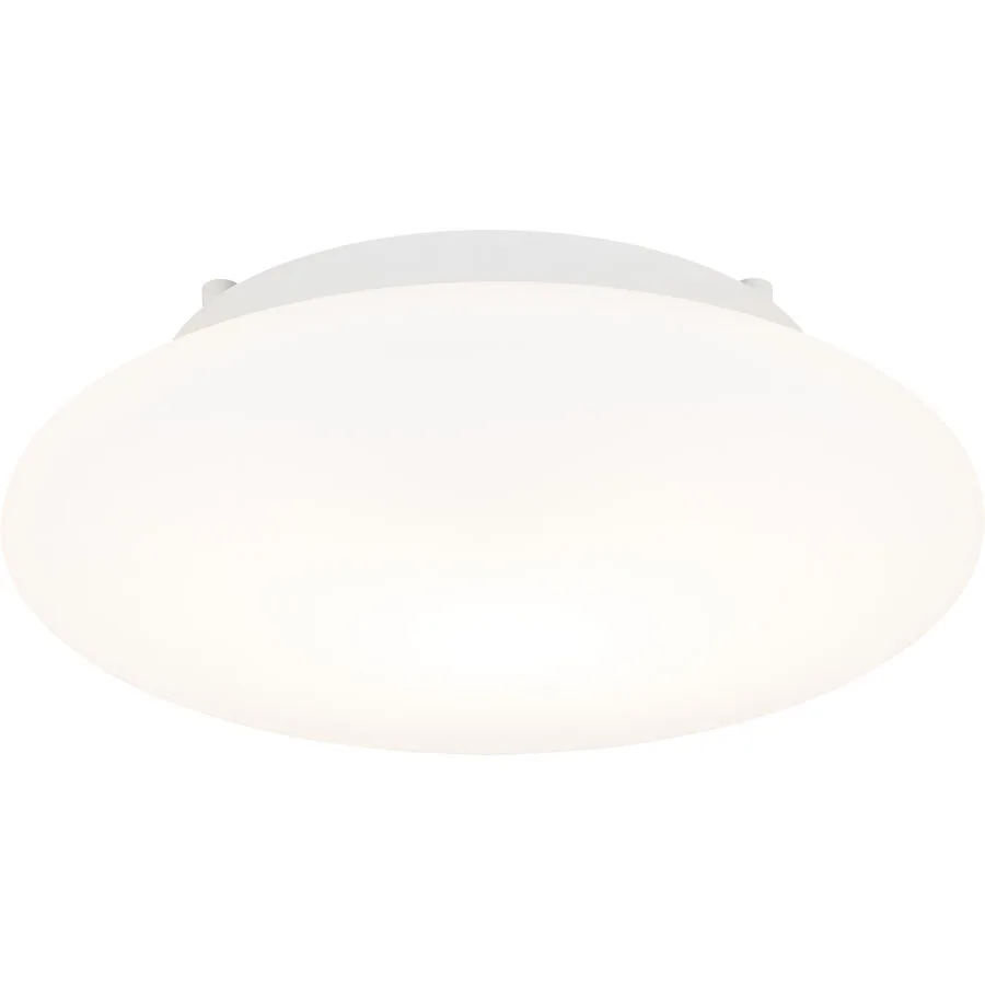 Designer-Deckenlampe Bankamp Tic E27 weiss D 26 cm - Material: Glas