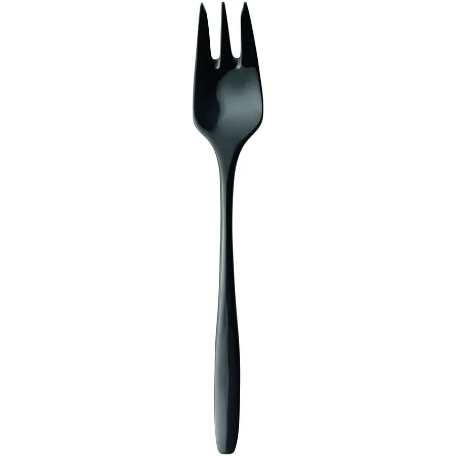 MÄSER Kuchengabel-Set Nigran Schwarz Edelstahl
