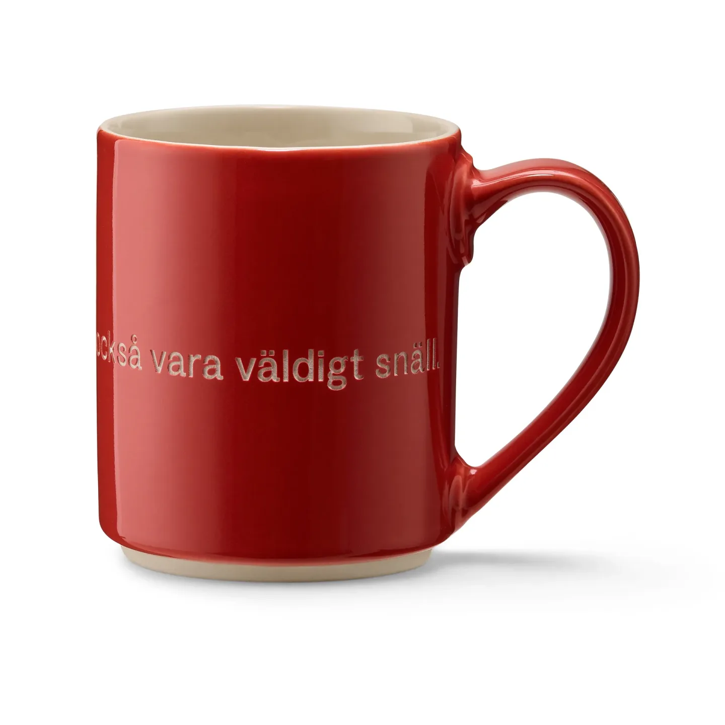 Design House Stockholm Astrid Lindgren mugg, den som är väldigt stark svensk text