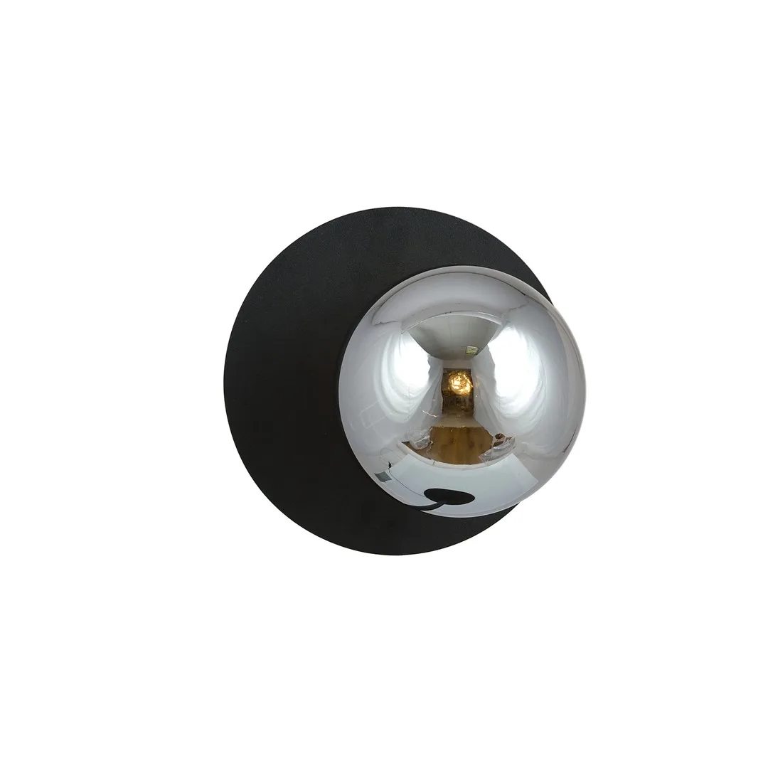 Emibig Lighting - Oslo Ø20 - Vägglampa - Rökfärgad