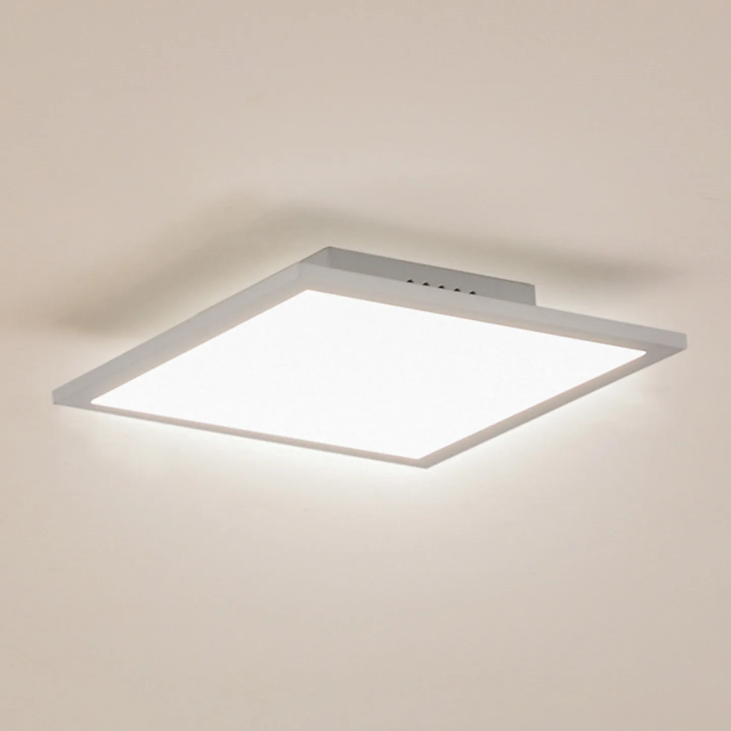 Enhife LED Deckenleuchte 29,5 cm Weiß - Lindby - Arbeitszimmer / Büro - Modern - Aluminium - Eckig
