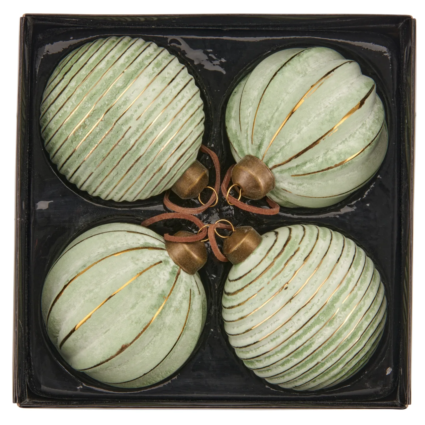 Gasper Weihnachtsschmuck Kugel, Jade Grün | Schubiger Möbel