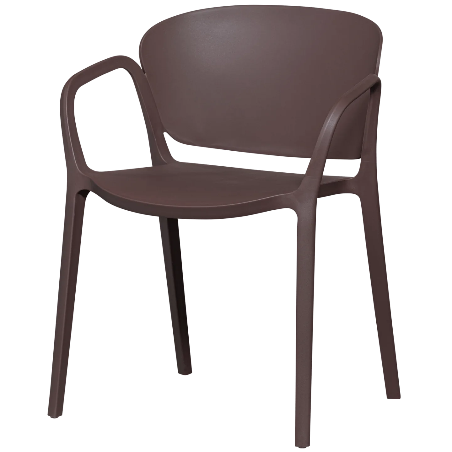 Matstol Bent Utomhus - Lila/Brun