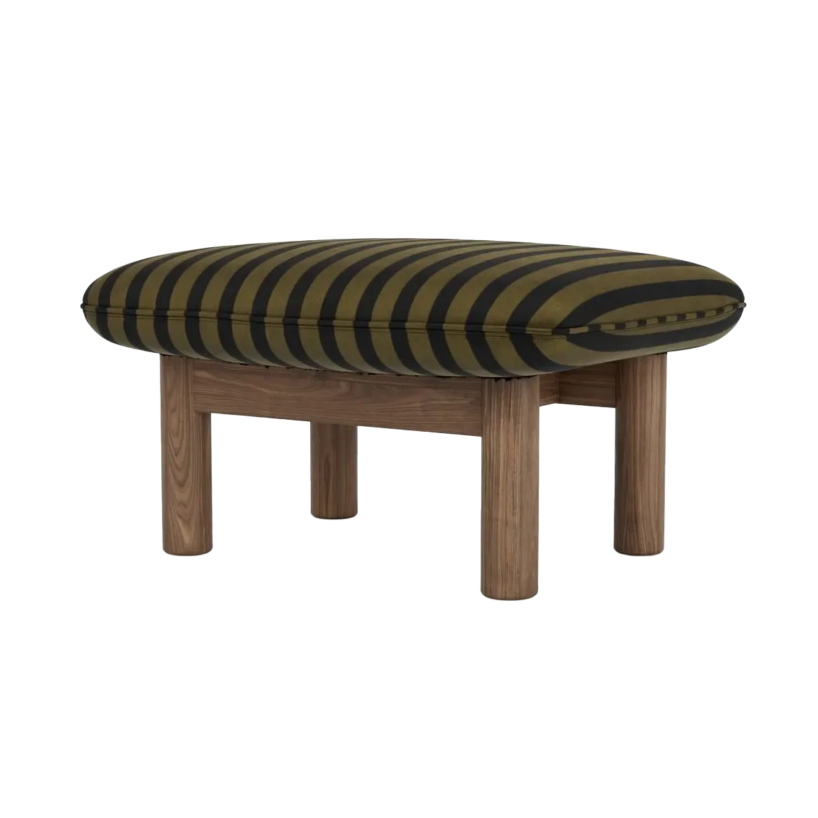 Audo Copenhagen Brasilia fotpall Walnut-Cabanon Soft FCL7029-04