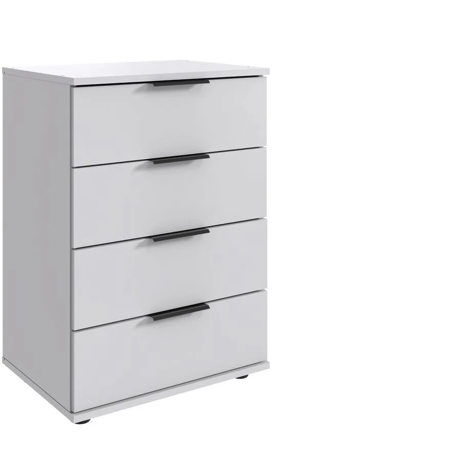 Nachttisch Metaa Weiss Holzwerkstoff 52 cm