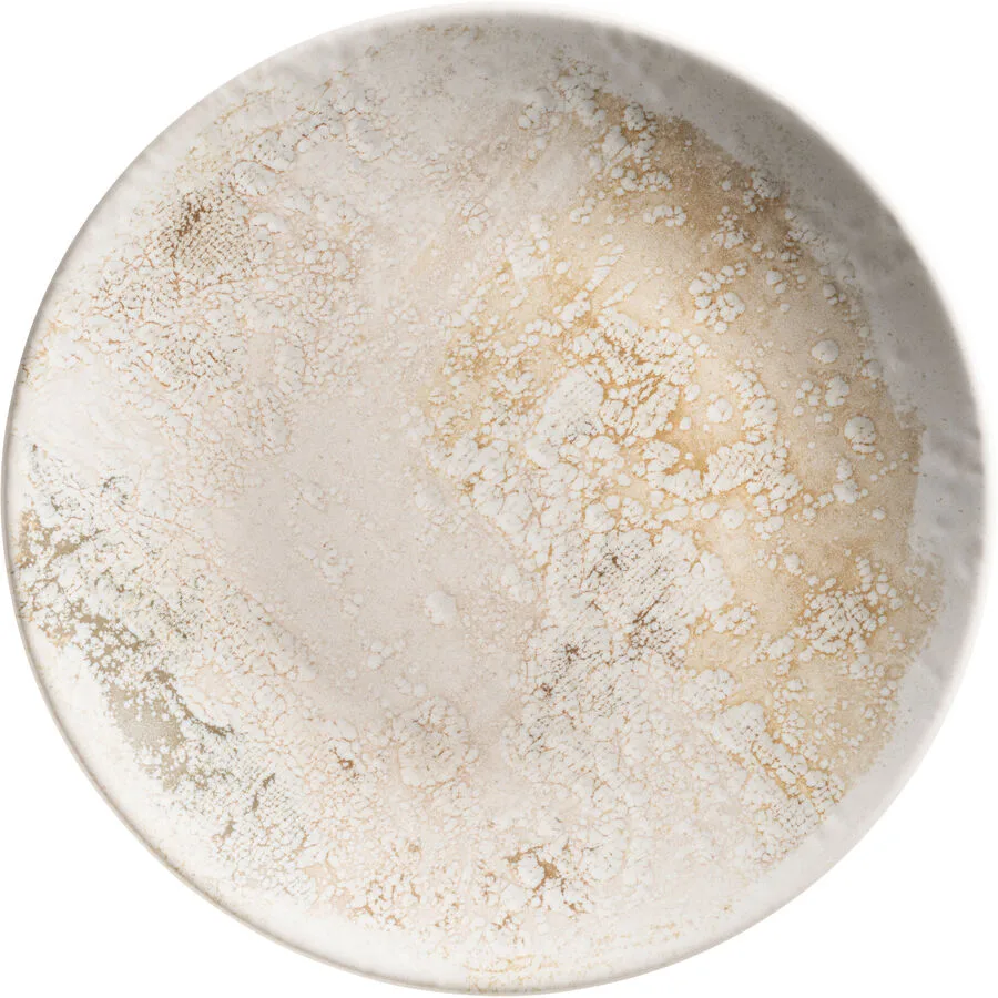 Dessertteller Terra Beige Steinzeug 21 cm