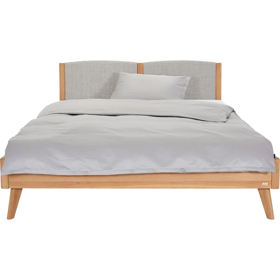 Hasena Bett Lounge eiche Eiche Massivholz 160 x 200 cm