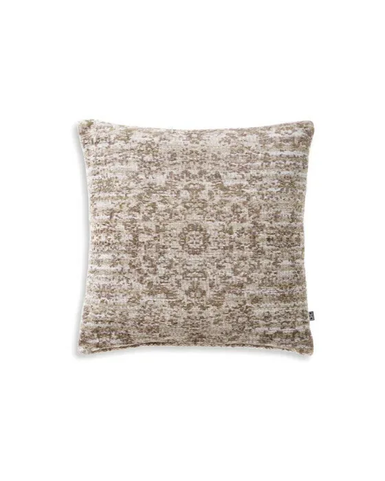 Serene Cushion Silver/Brown