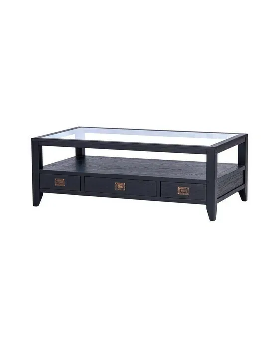 Martino sofabord glasplade Iconic Black