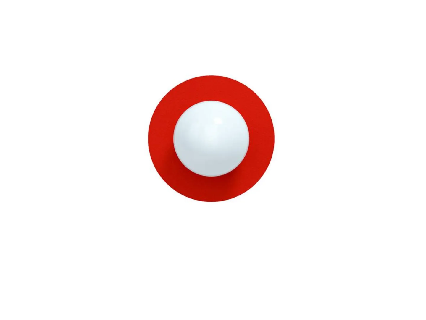 Candy Little Circle 360 S Wandleuchte, rot - Swedish Ninja - Wohnzimmer - Metall