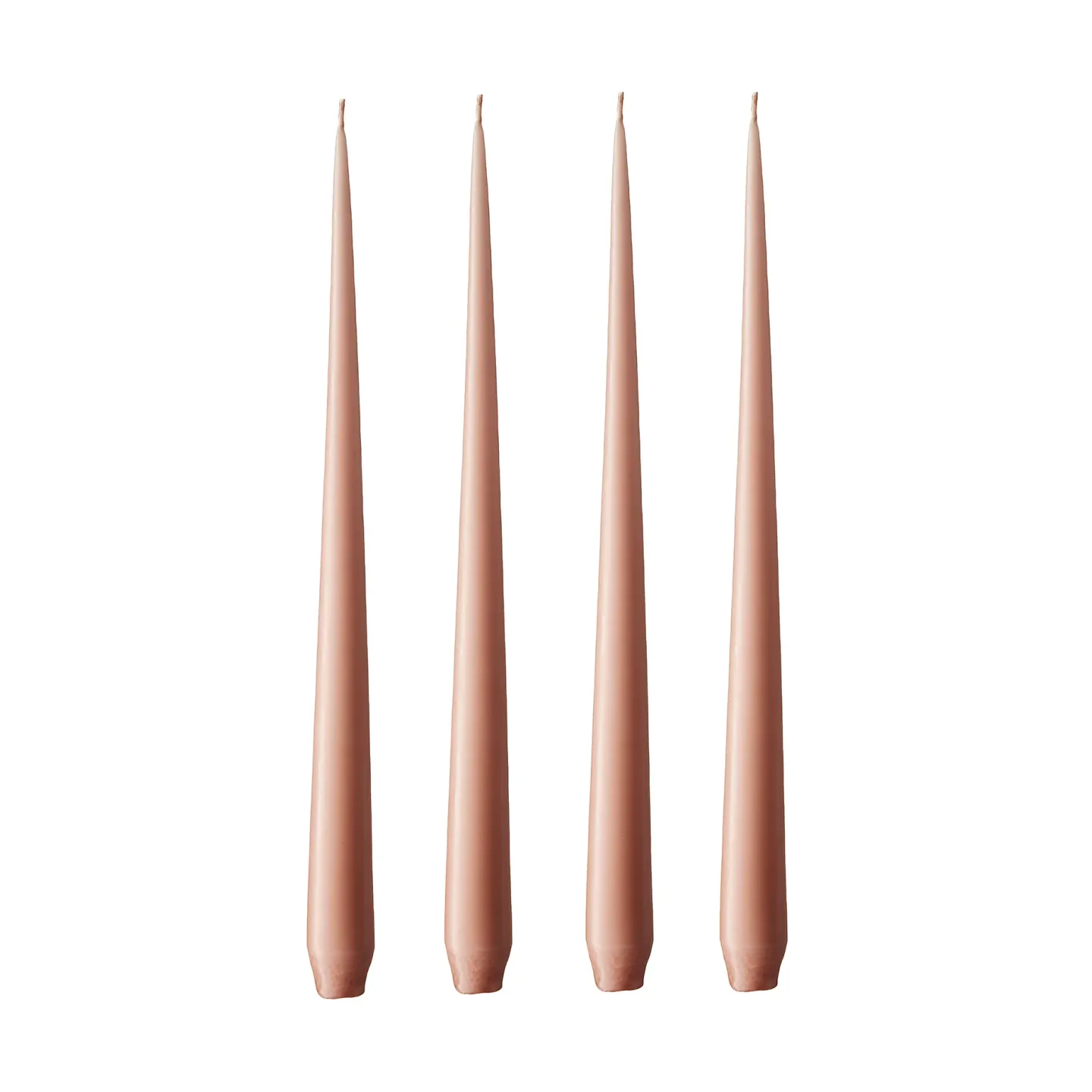 ester & erik ester & erik ljus 4-pack matt rosy caramel, 42 cm