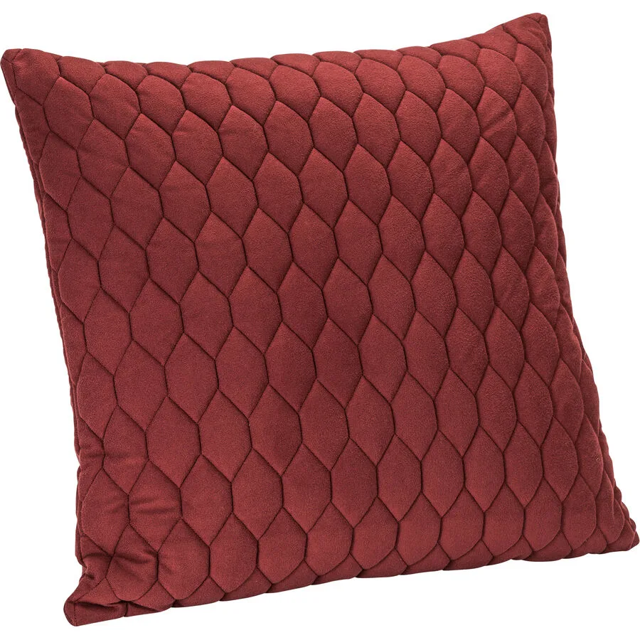 Zierkissen Nicola dunkelrot Polyester B 45 T 45 cm