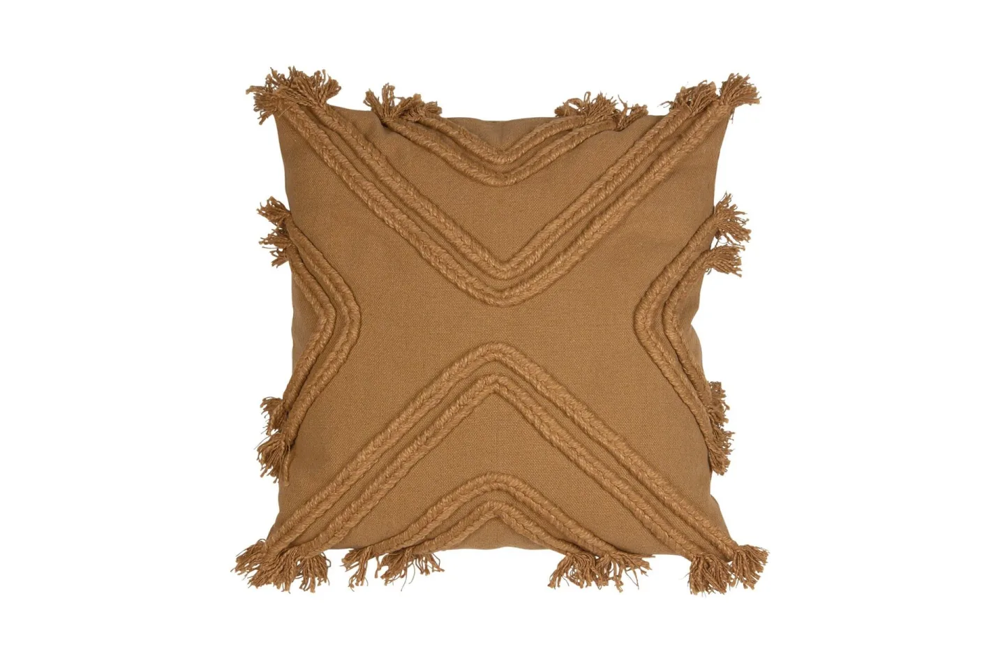 Rope Kuddfodral 48x48 cm - Mörkbeige
