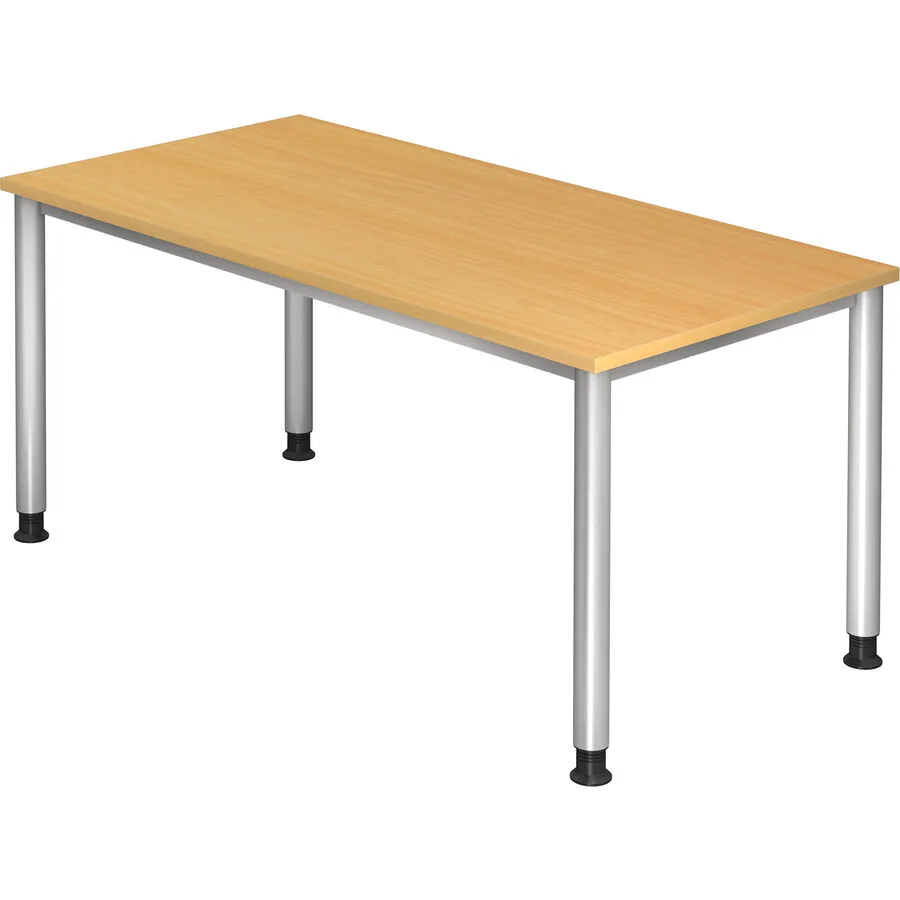 Schreibtisch Office buche Holzwerkstoff B 160 T 80 cm