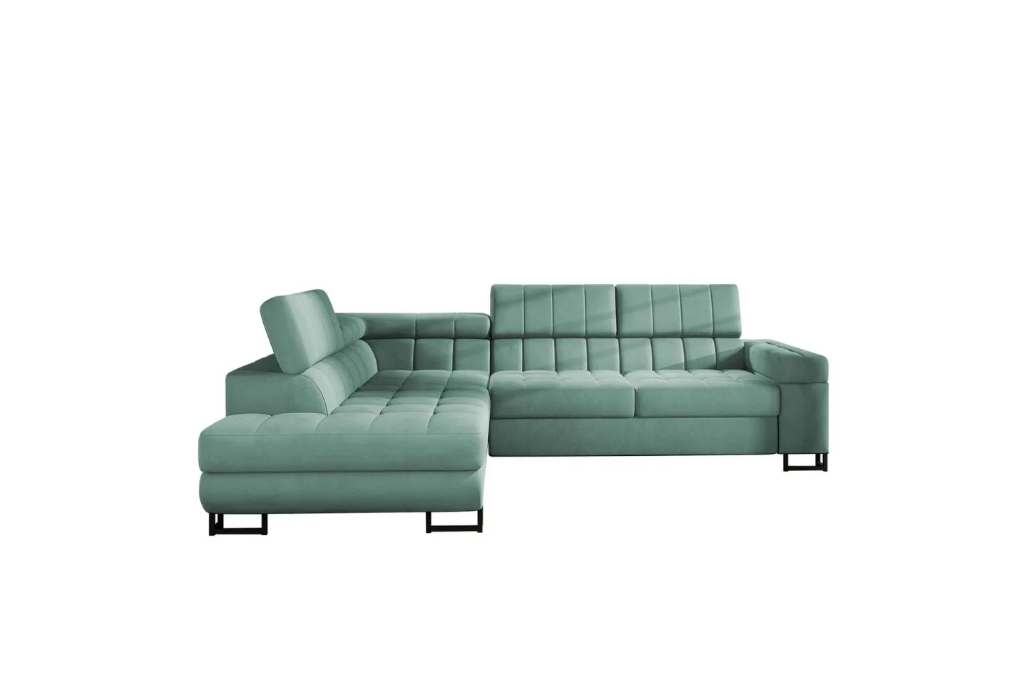 Warwick Soffa med Schäslong 3-sits - Grön