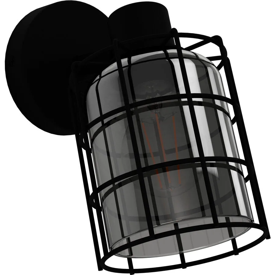 Eglo Spot Consaca Schwarz Stahl 22 cm
