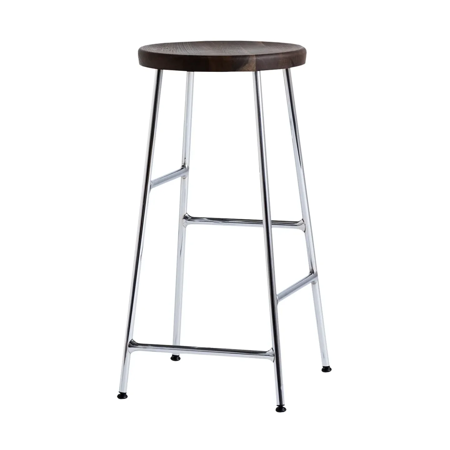 HAY Cornet barpall 65 cm Smoked oiled oak-chrome