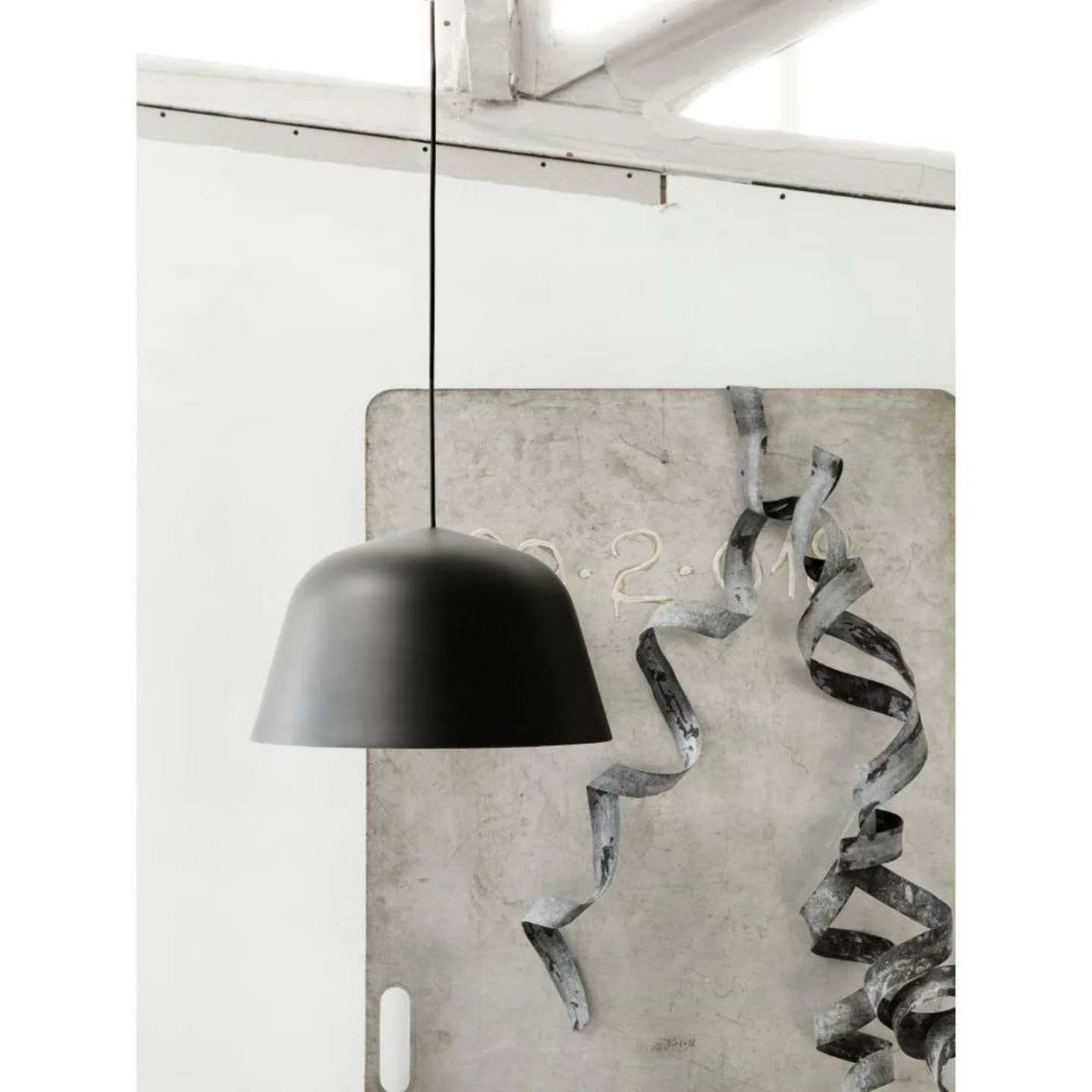 Ambit Pendelleuchte Ø55 Black - Muuto - Aluminium