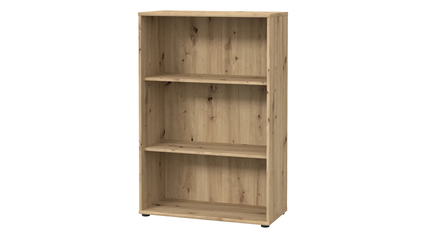 Bücherregal Büroregal Artisan Eiche 111 x 74 cm - TEMPRA