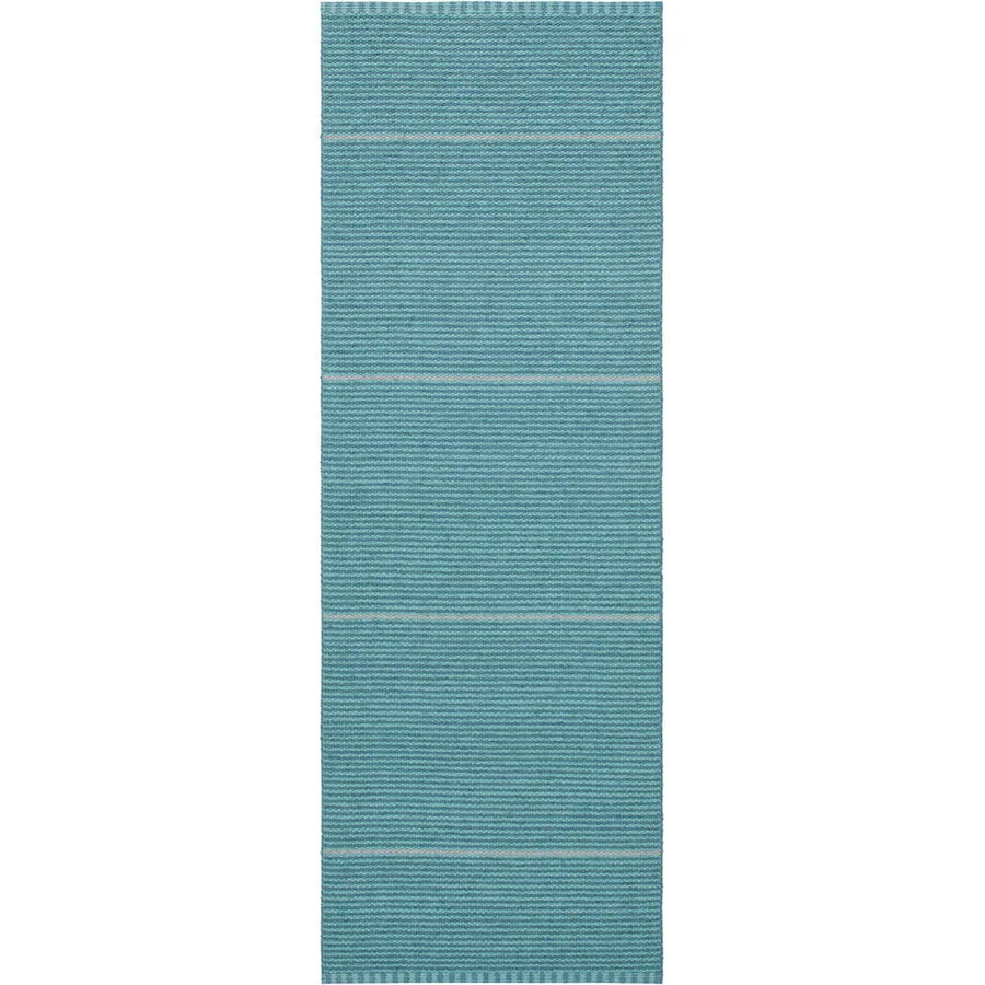 HORREDSMATTAN Outdoor-Teppich Cleo Cyan 150 cm 250 cm - Farbe: Türkis - Material: PVC - Outdoor-Teppich