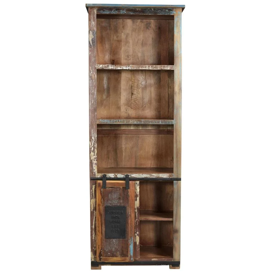 Regal Pluto natur Holz B 66 H 180 cm