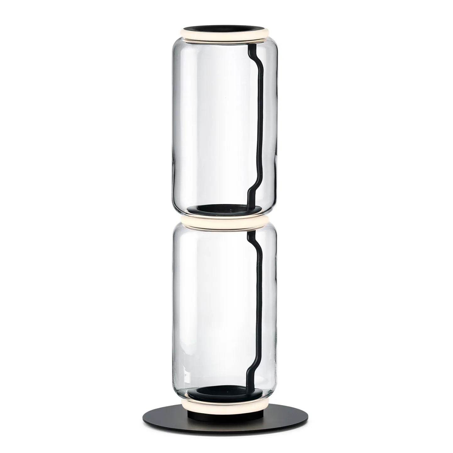 Noctambule F2 Stehleuchte Low Cylinder - Flos - Wohnzimmer - Design - Glas - Mehrflammig