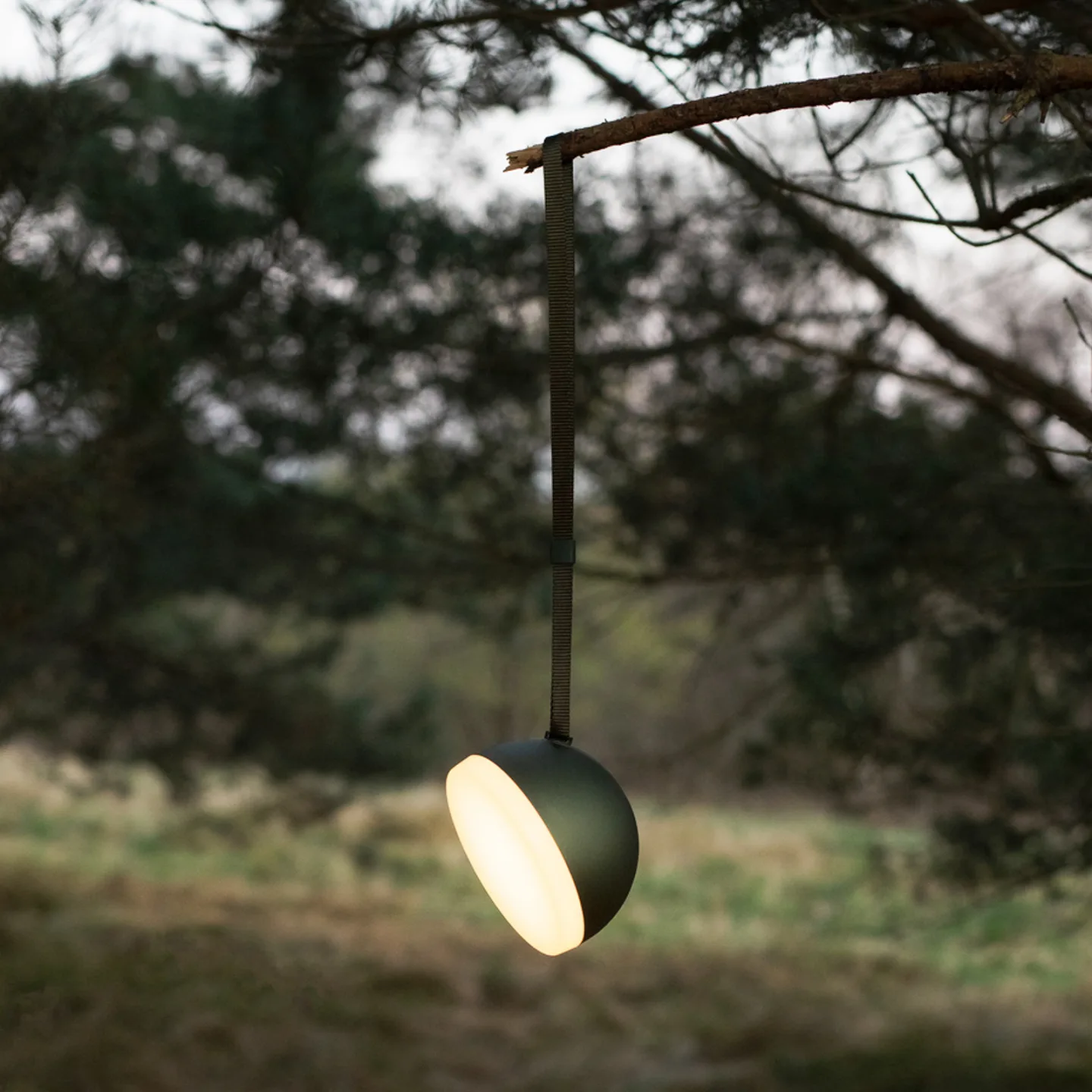 Sphere Portable IP67 Deep Green - New Works - Terrasse - Design - Aluminium - Rund