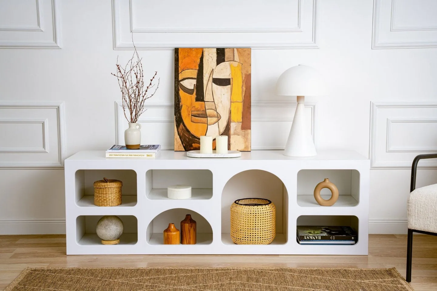 Lorin Konsollbord 160 cm - Vit