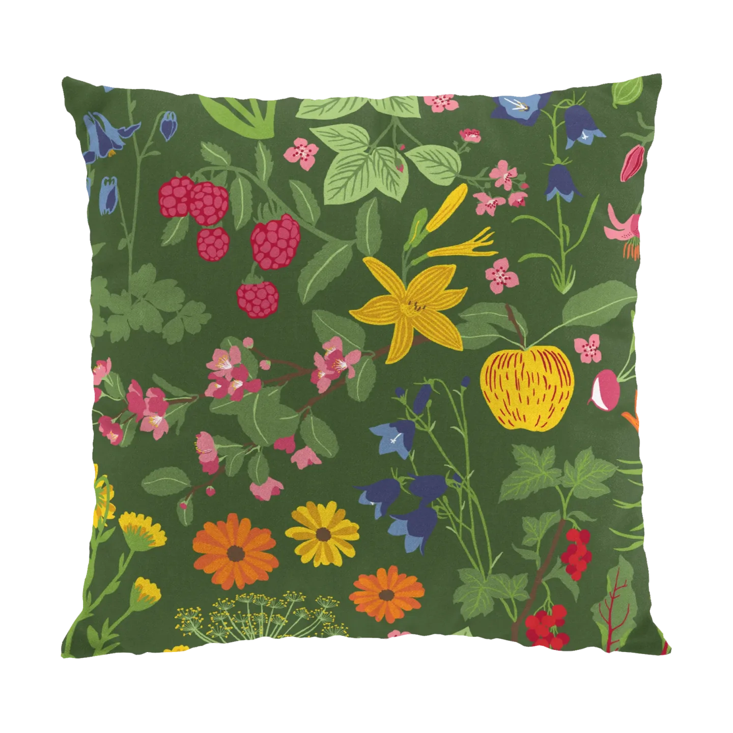 Arvidssons Textil Hedemora Kissenbezug 47x47 cm Grün