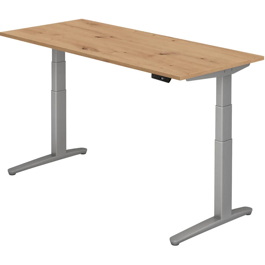Schreibtisch Office Asteiche Holzwerkstoff B 180 T 80 cm