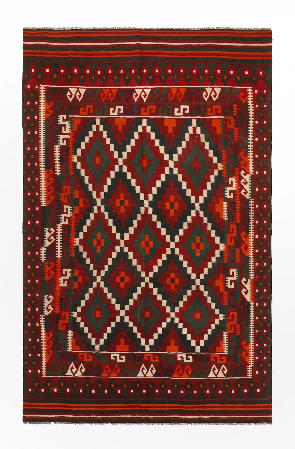 Orientalsk kelimteppe 306 x 195 cm (Størrelse: 306 x 195 cm)