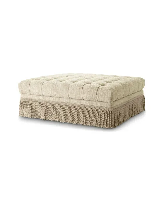 Dorantes Ottoman Bouclé Sonata Cream