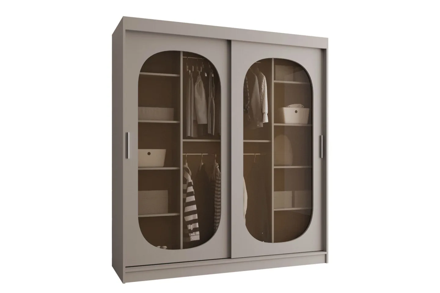 Allegra Garderob 180x200 cm - Beige