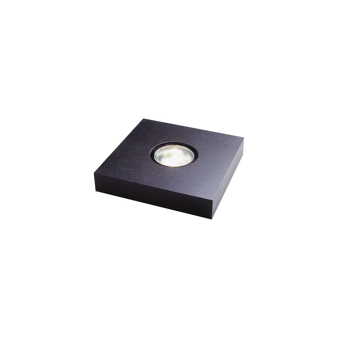 Frilight - Ljusplatta 15x15cm - Bordslampa - Svart